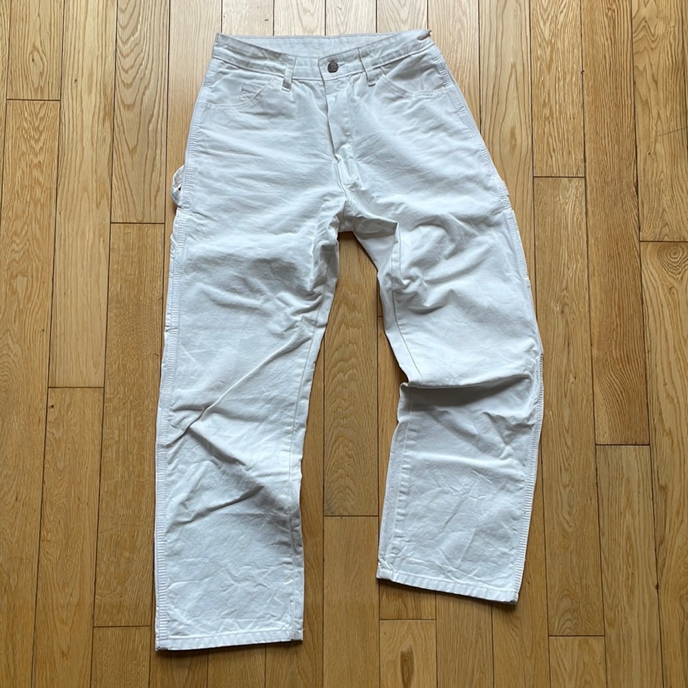 white carpenter dickies